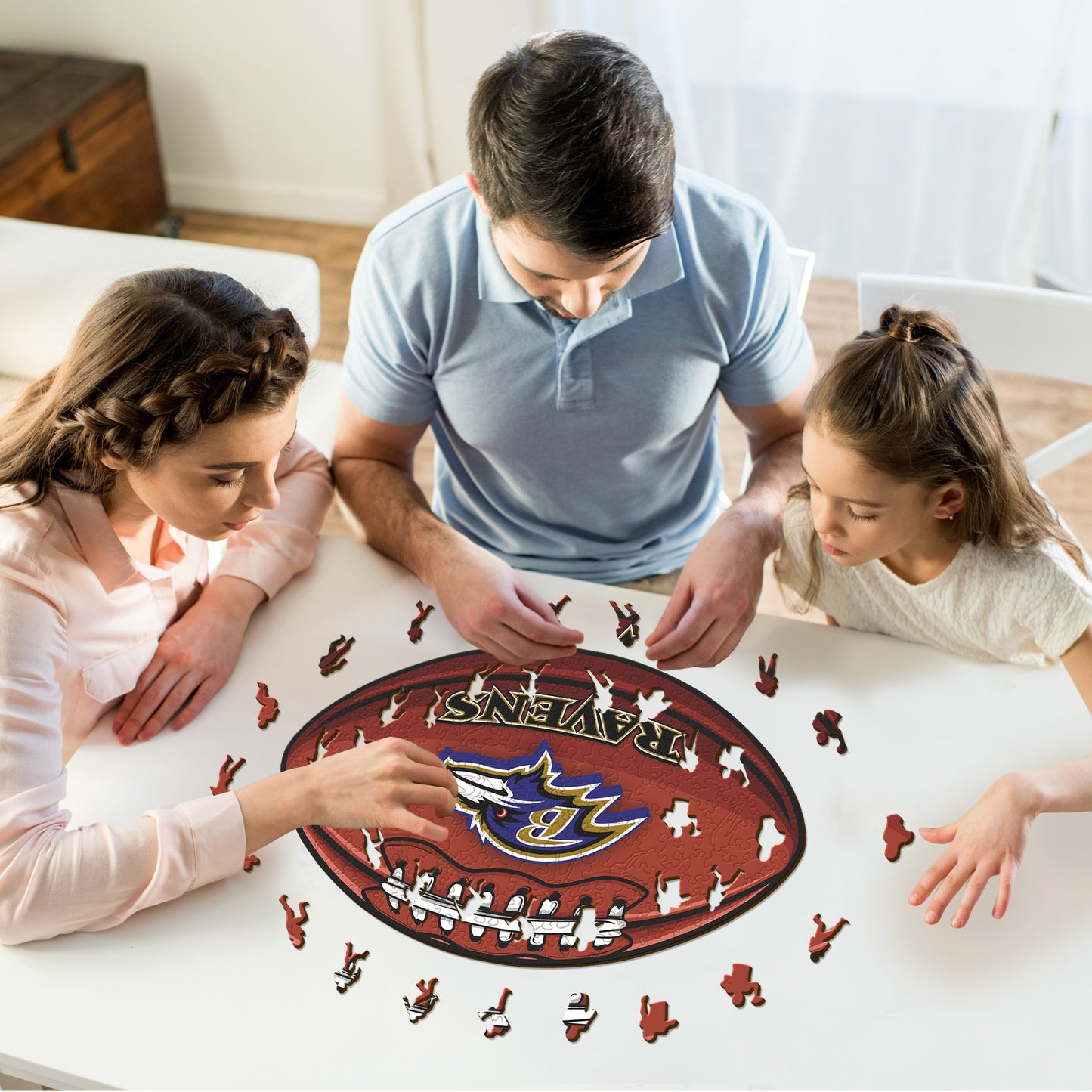Palla Baltimore Ravens™ - Puzzle di Legno