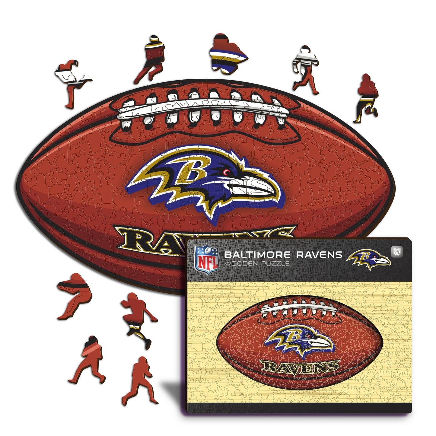 Palla Baltimore Ravens™ - Puzzle di Legno