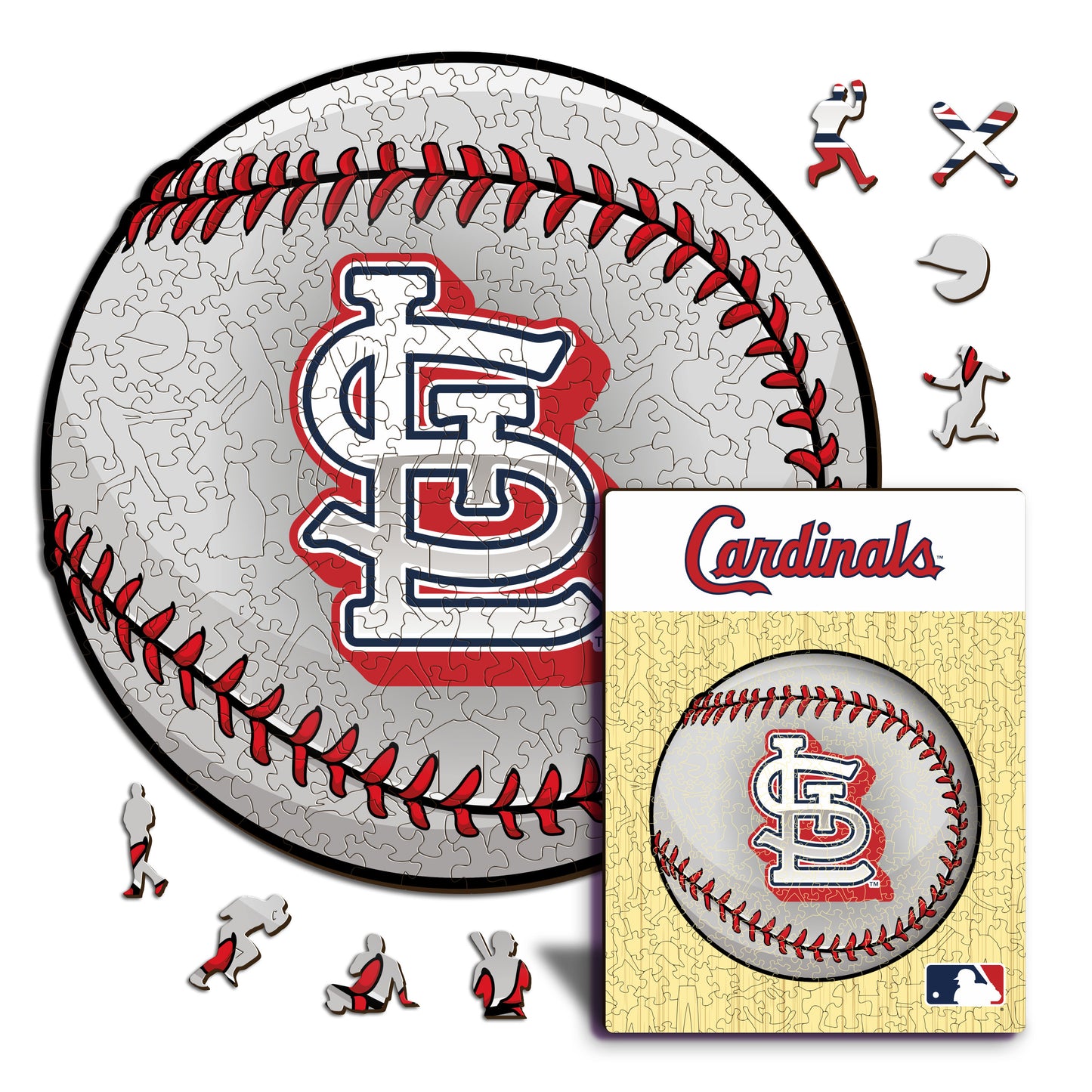 St. Louis Cardinals™ Palla - Puzzle di Legno
