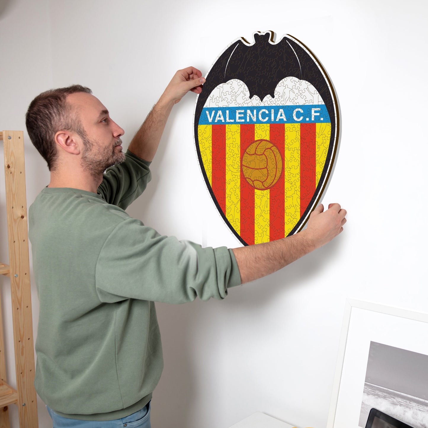 Logo Valencia CF® - Puzzle di Legno