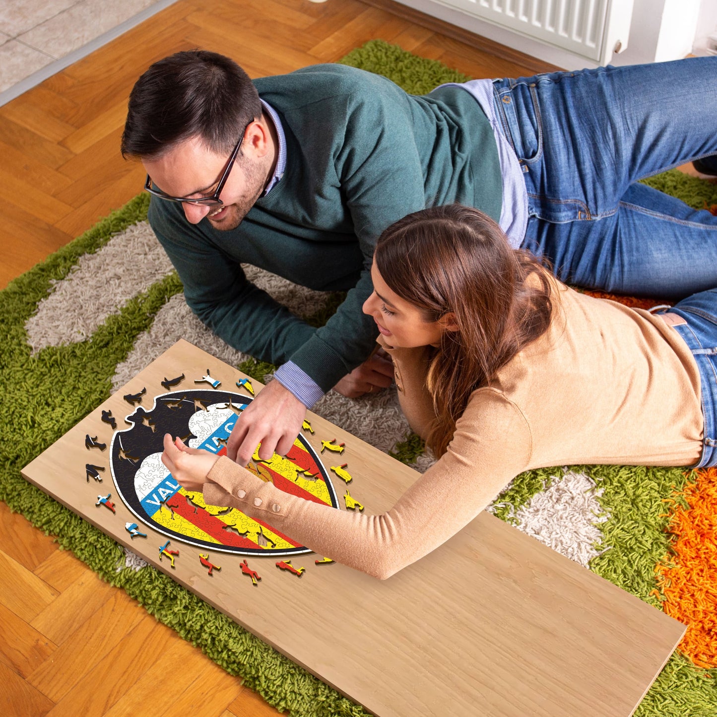 Logo Valencia CF® - Puzzle di Legno
