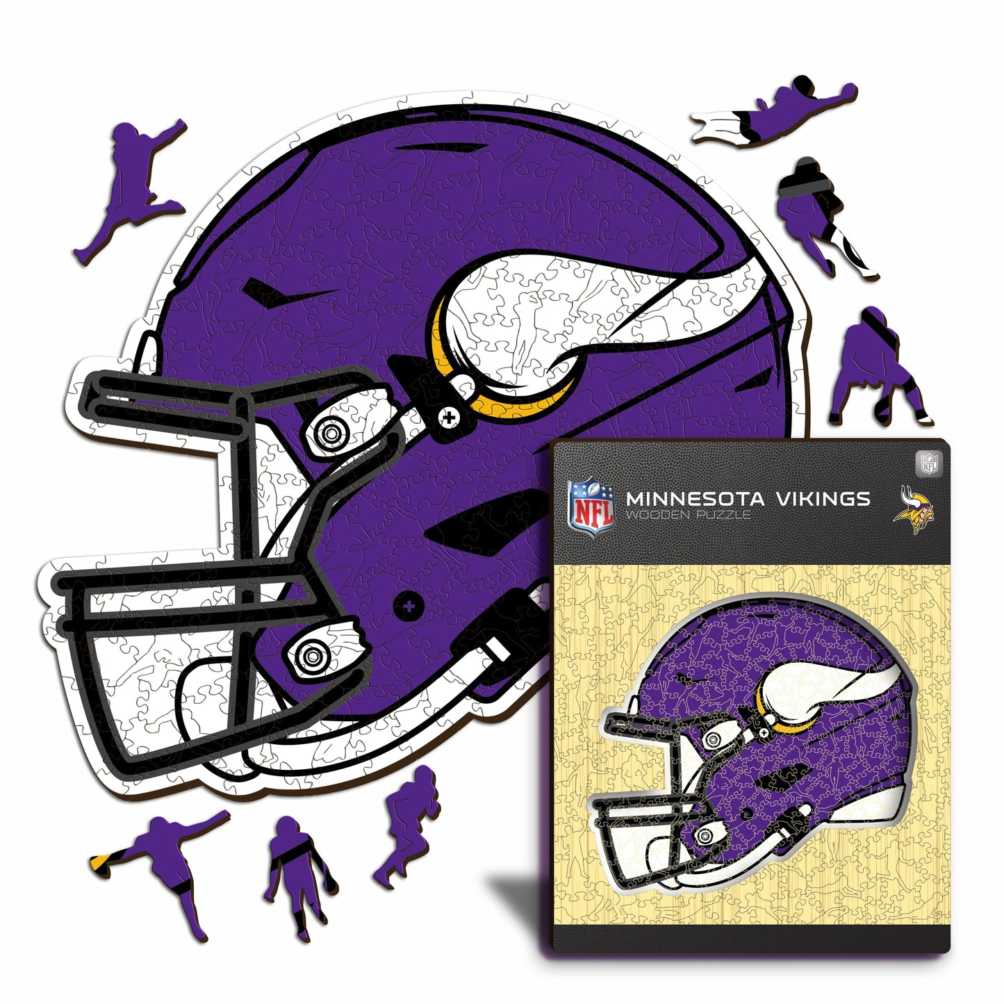 Casco Minnesota Vikings™ - Puzzle di Legno