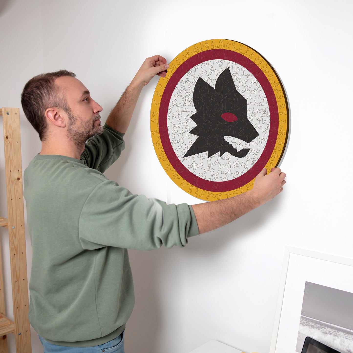 Logo Lupetto Roma® - Puzzle di Legno