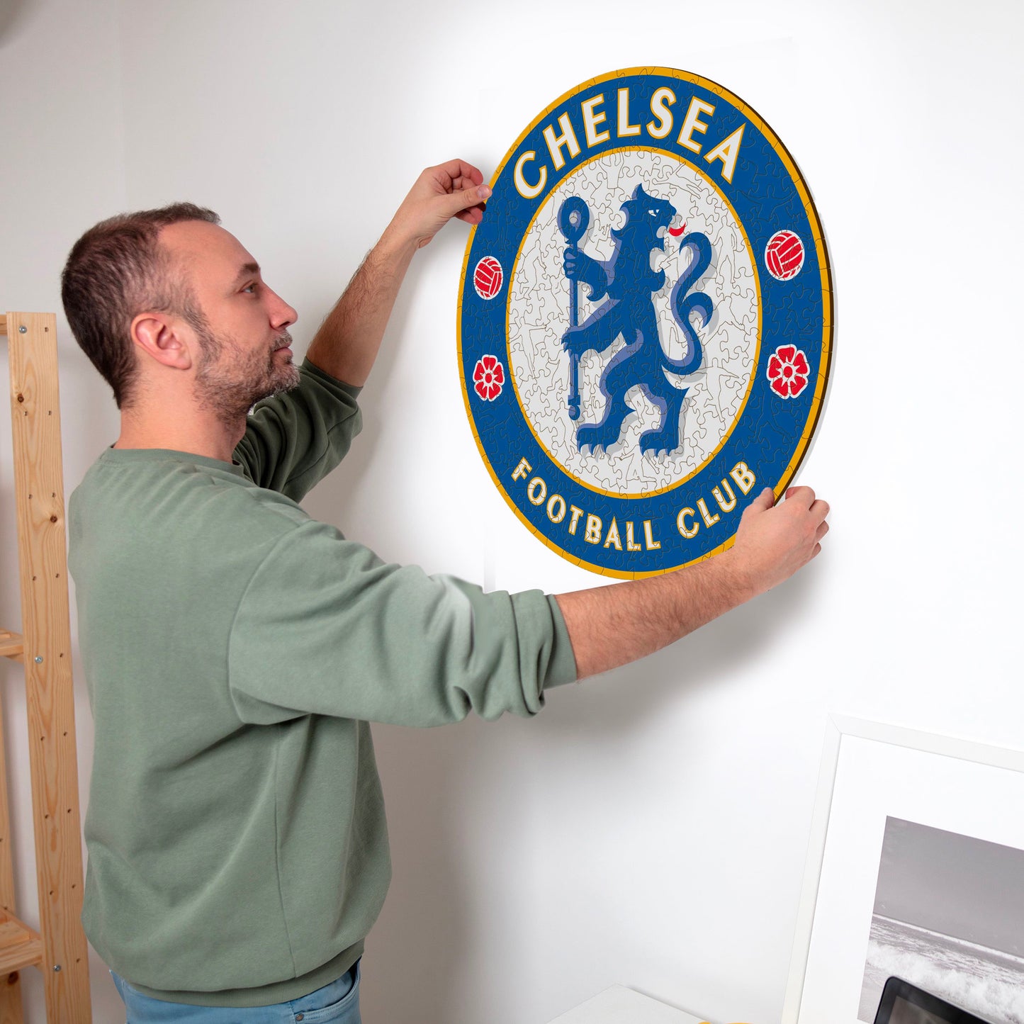 Logo Chelsea® - Puzzle di Legno