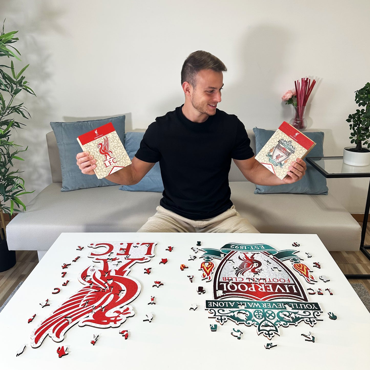 Logo Classic Liverpool® - Puzzle di Legno