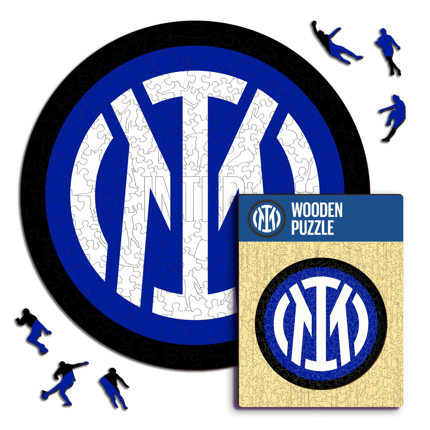 Logo Inter® - Puzzle di Legno