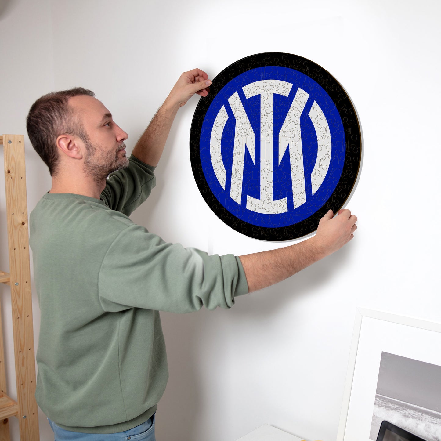 Logo Inter® - Puzzle di Legno