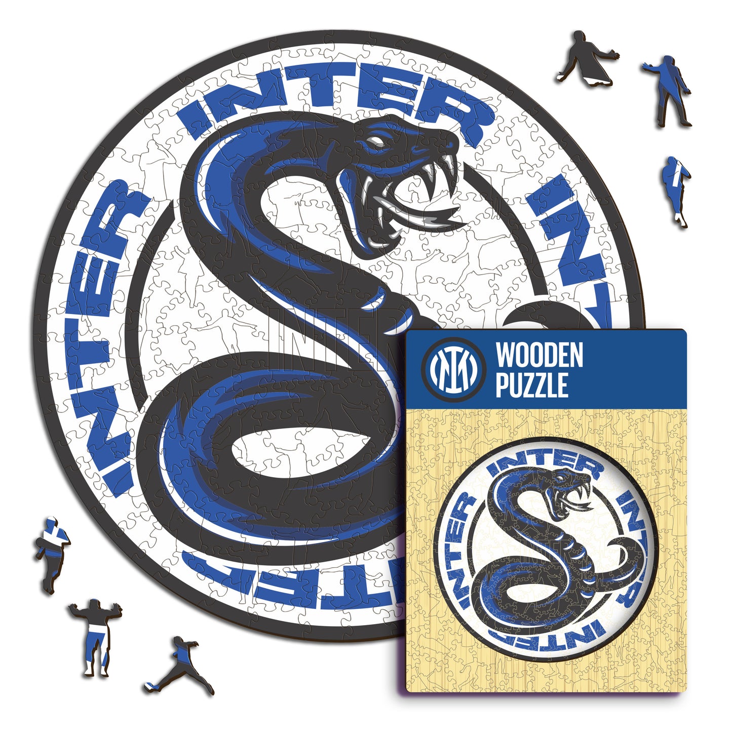 Biscione Inter® - Puzzle di Legno