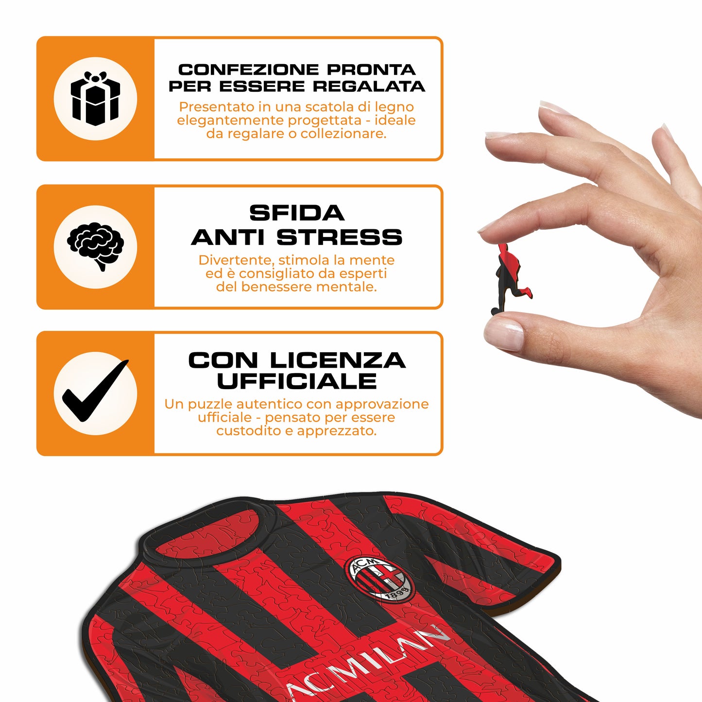 Maglia Milan® - Puzzle di Legno