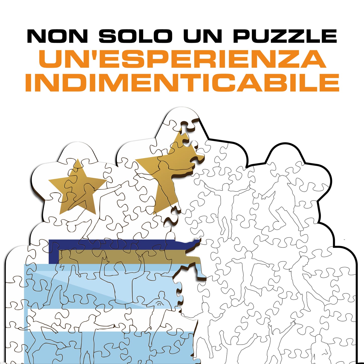 Logo Argentina® - Puzzle di Legno