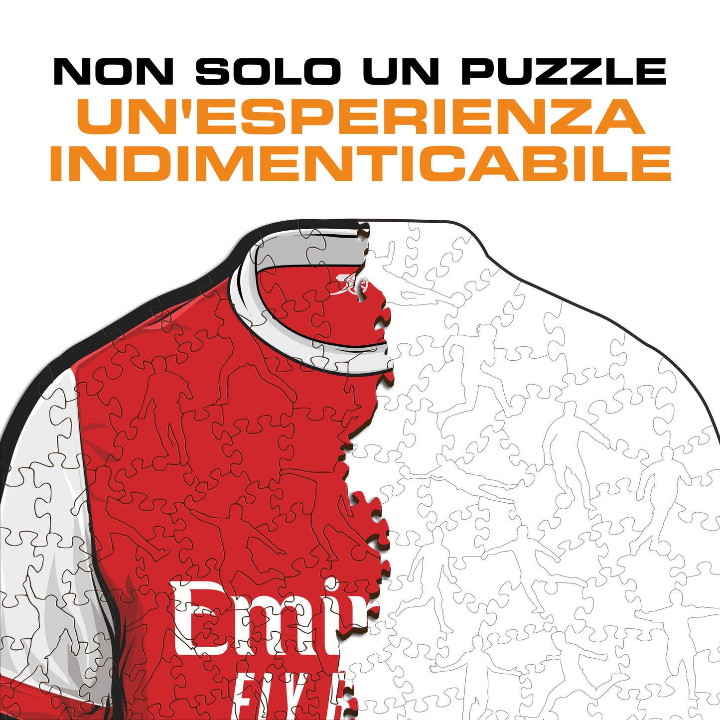 Maglia Arsenal® - Puzzle di Legno