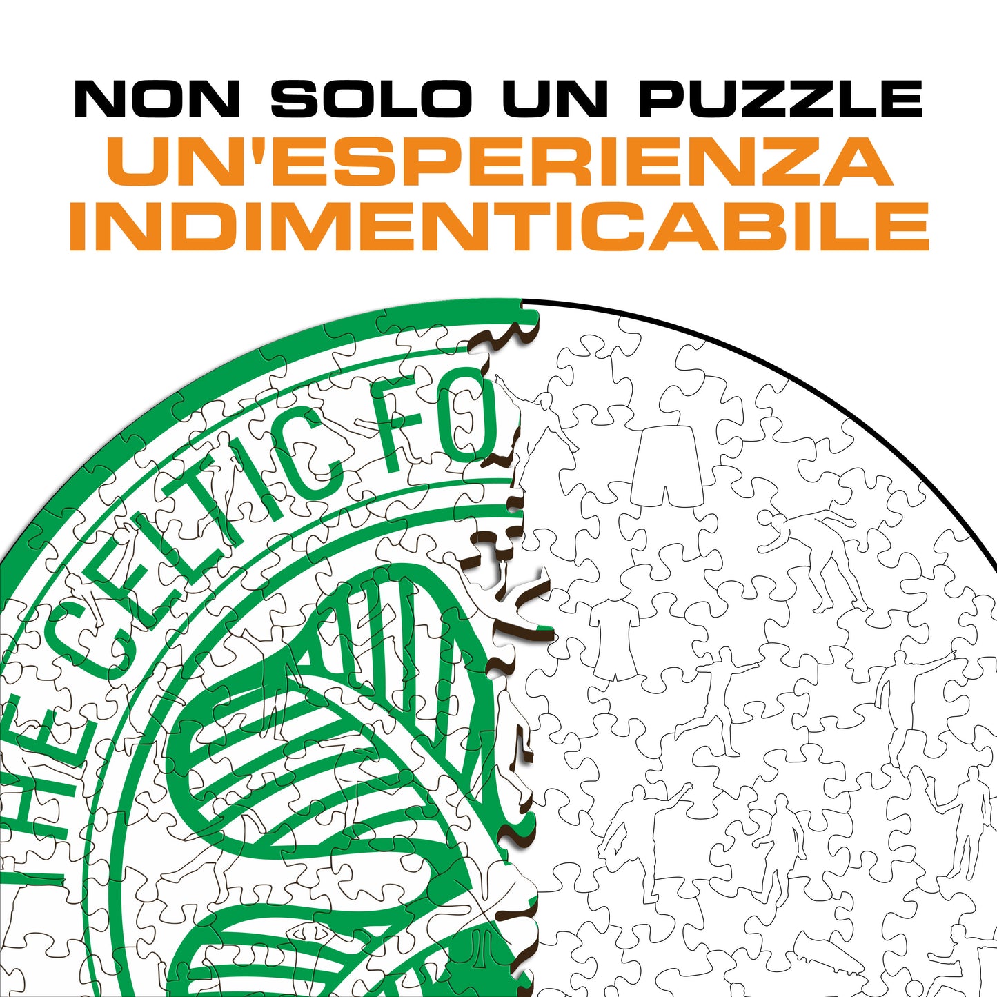 Logo Celtic FC® - Puzzle di Legno