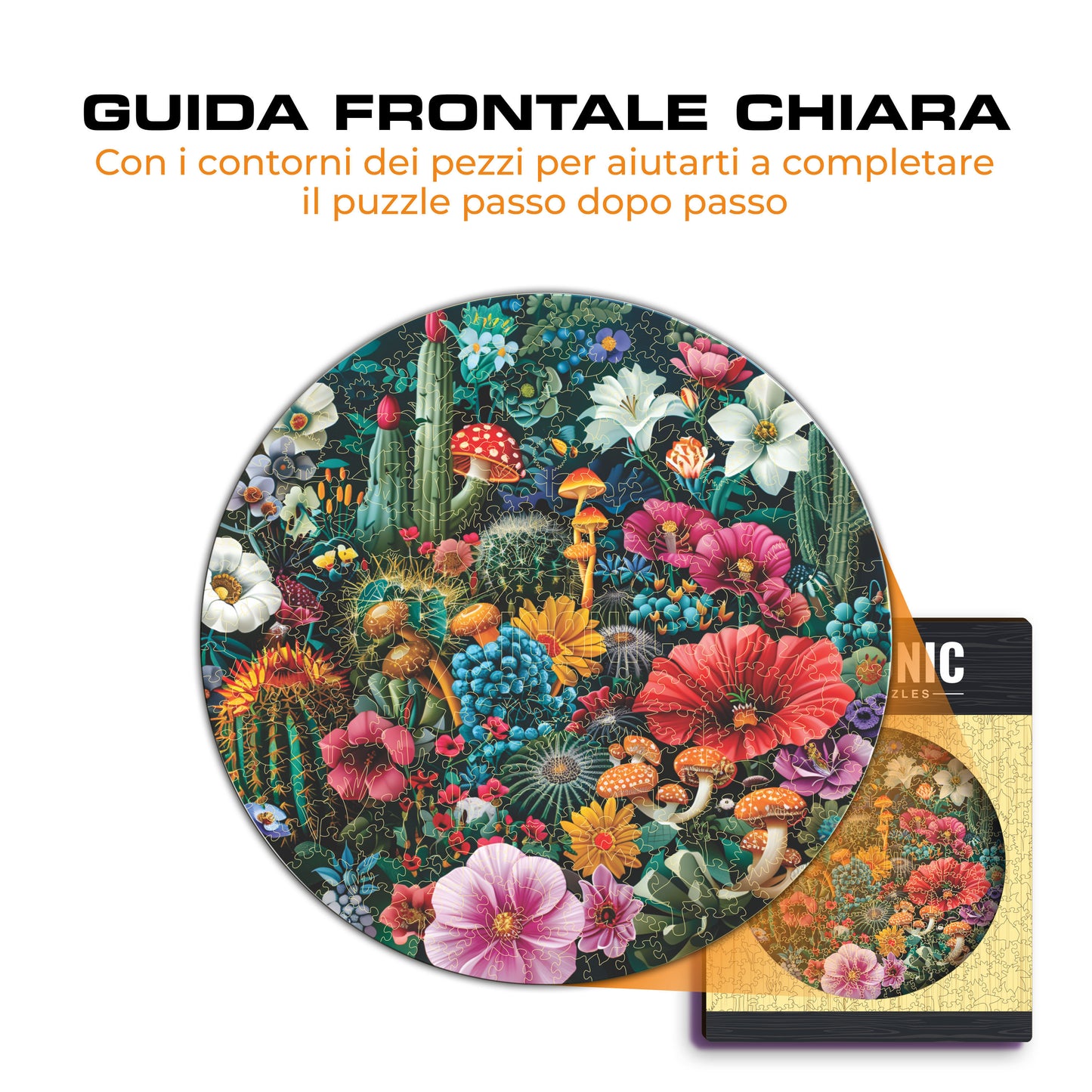 Foresta Incantata - Puzzle di Legno