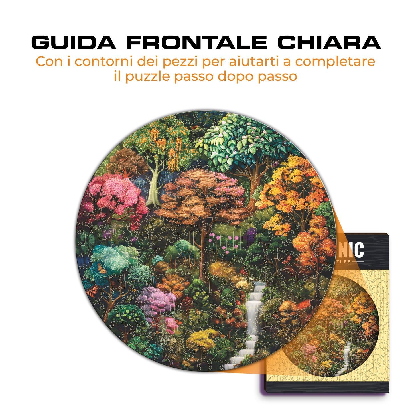 Sorgente Mistica - Puzzle di Legno