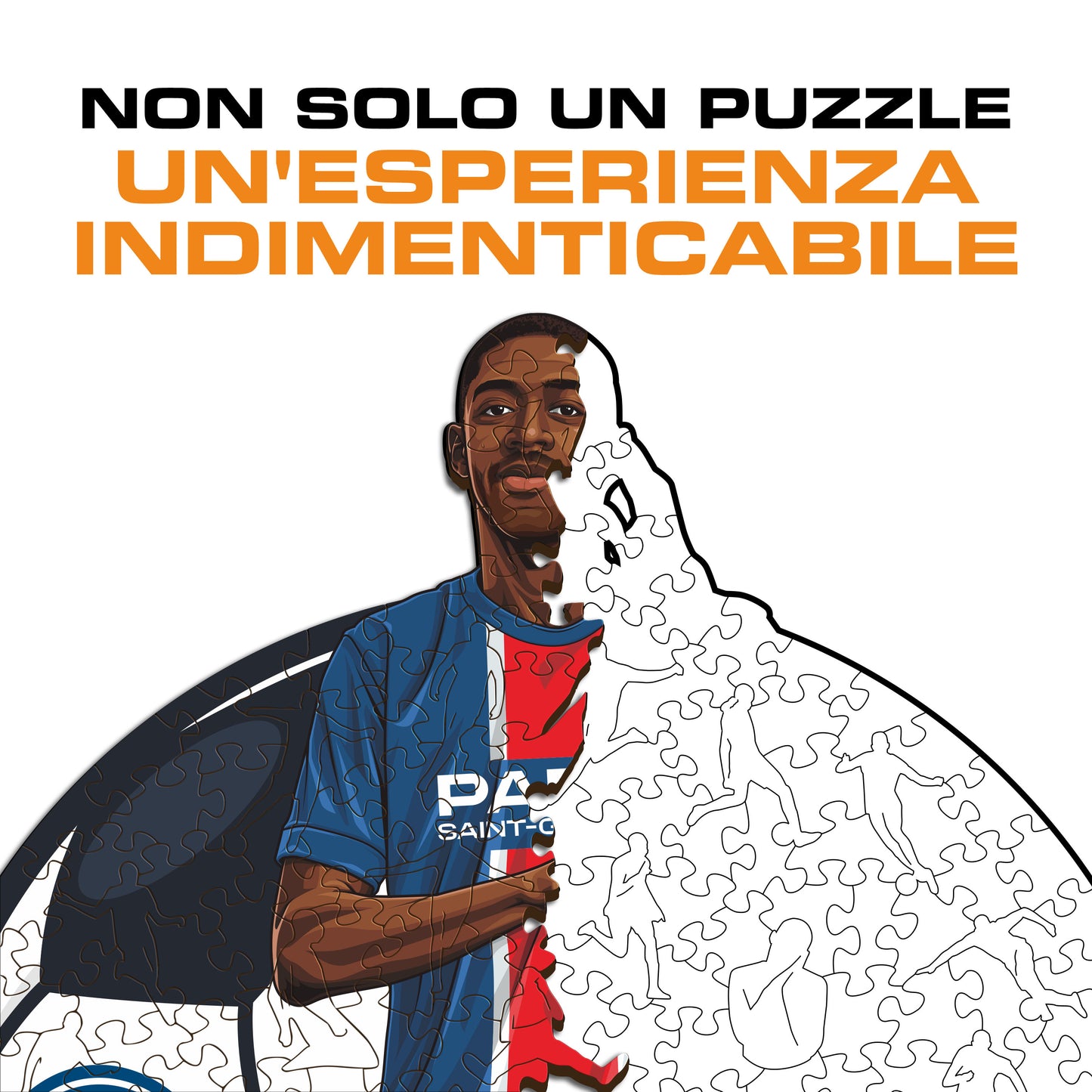 Ousmane Dembélé - Puzzle di Legno
