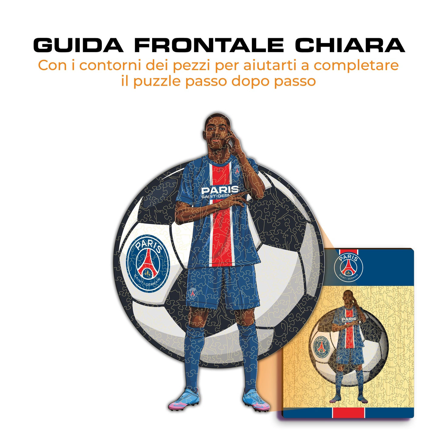 Ousmane Dembélé - Puzzle di Legno