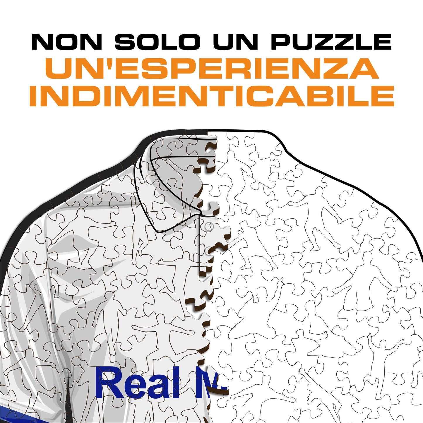 Maglia Real Madrid® - Puzzle di Legno