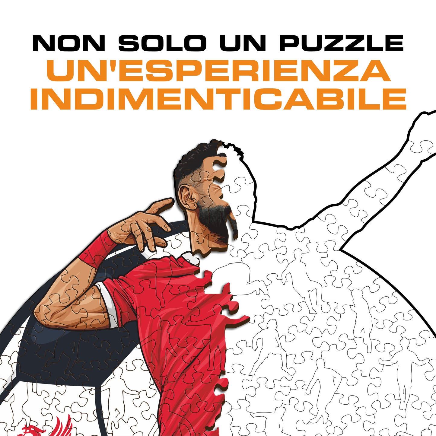 Mohamed Salah - Puzzle di Legno
