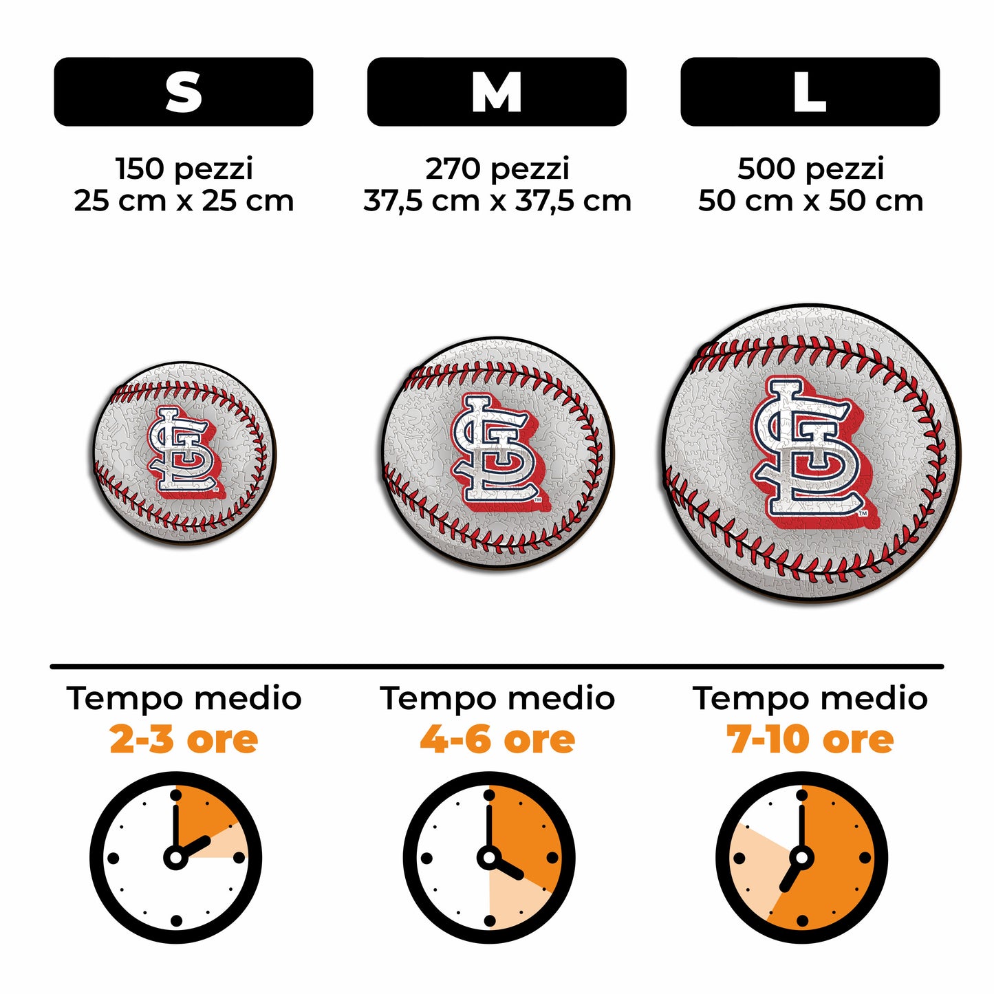St. Louis Cardinals™ Palla - Puzzle di Legno