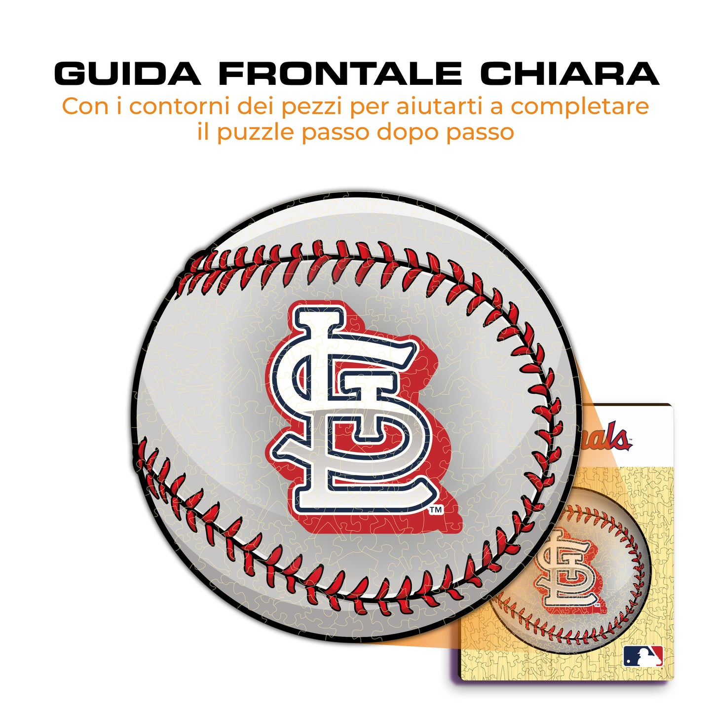 St. Louis Cardinals™ Palla - Puzzle di Legno