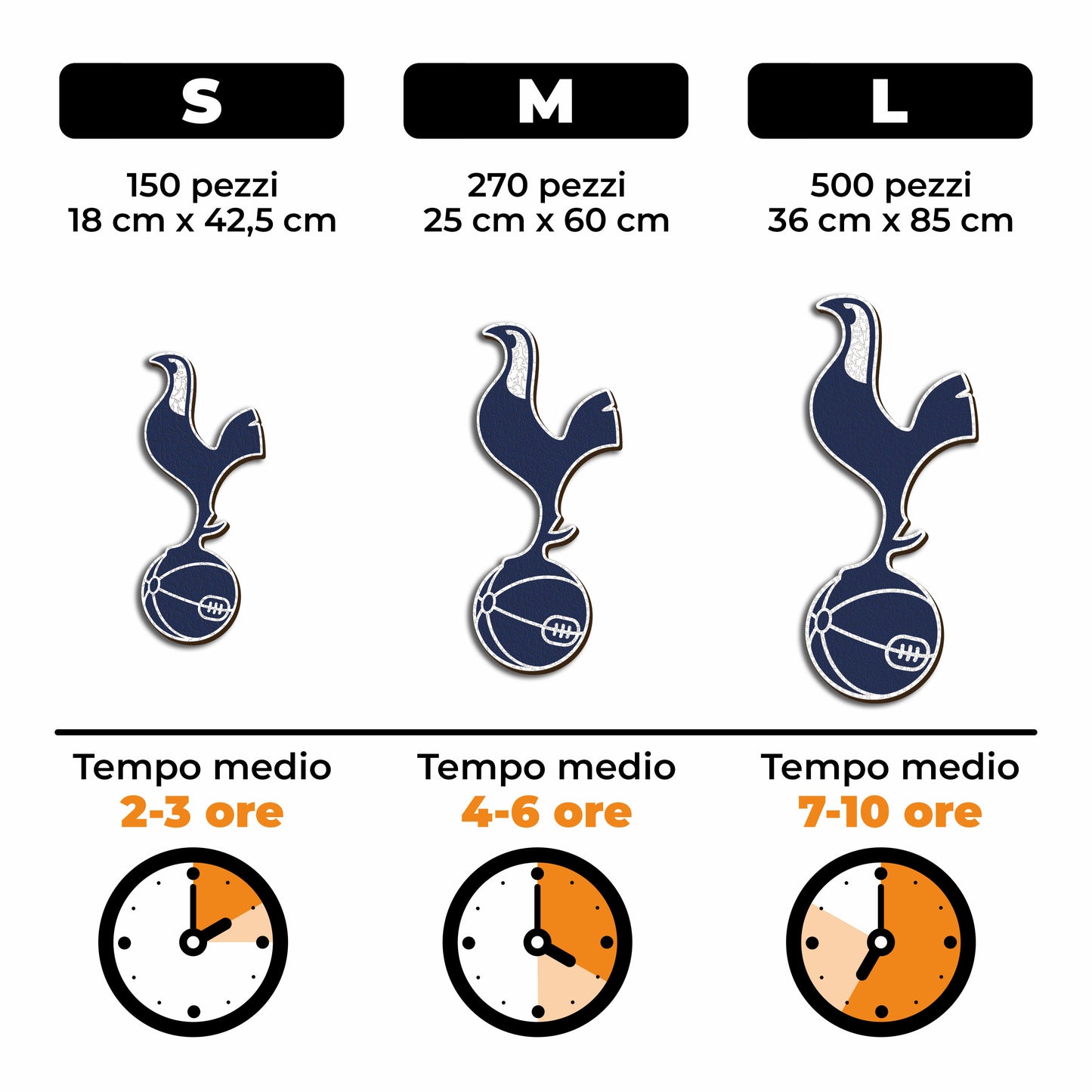 Logo Tottenham Hotspur® - Puzzle di Legno