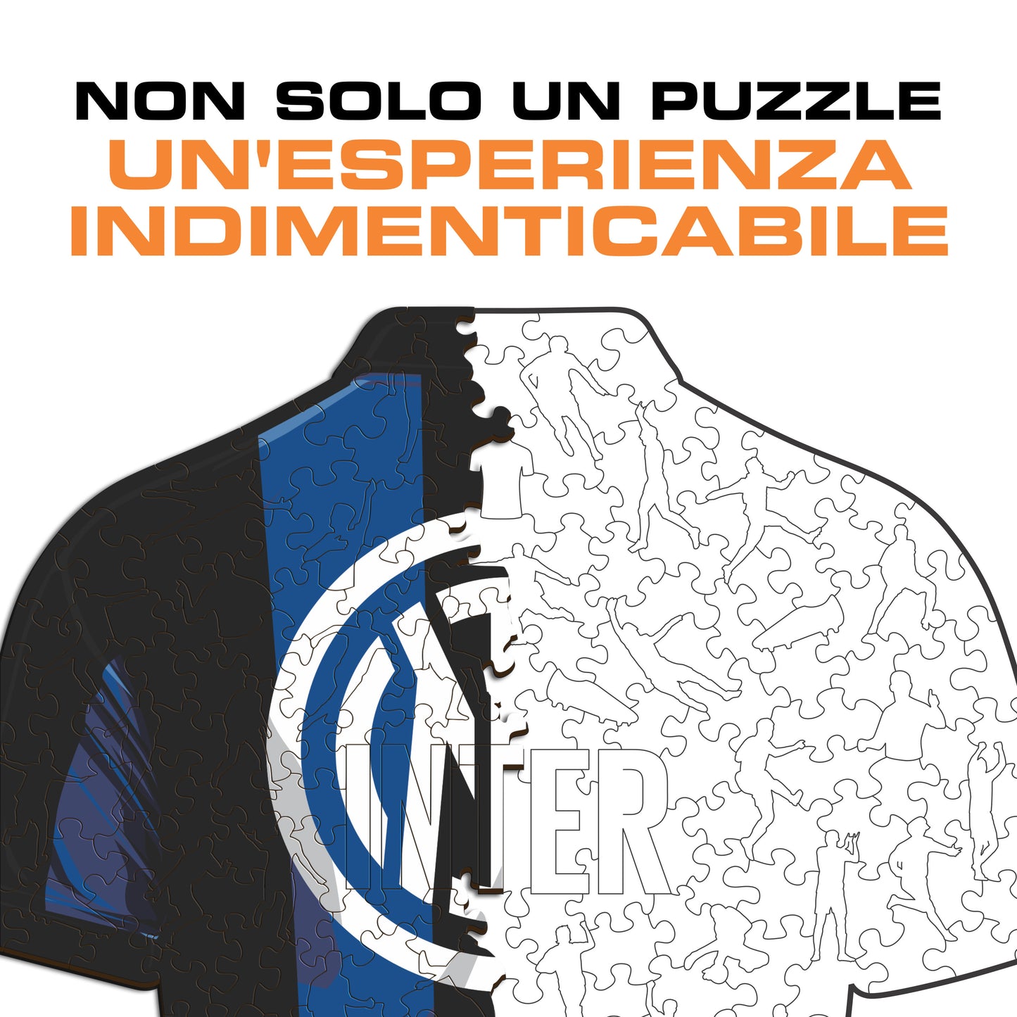 Maglia Inter® - Puzzle di Legno
