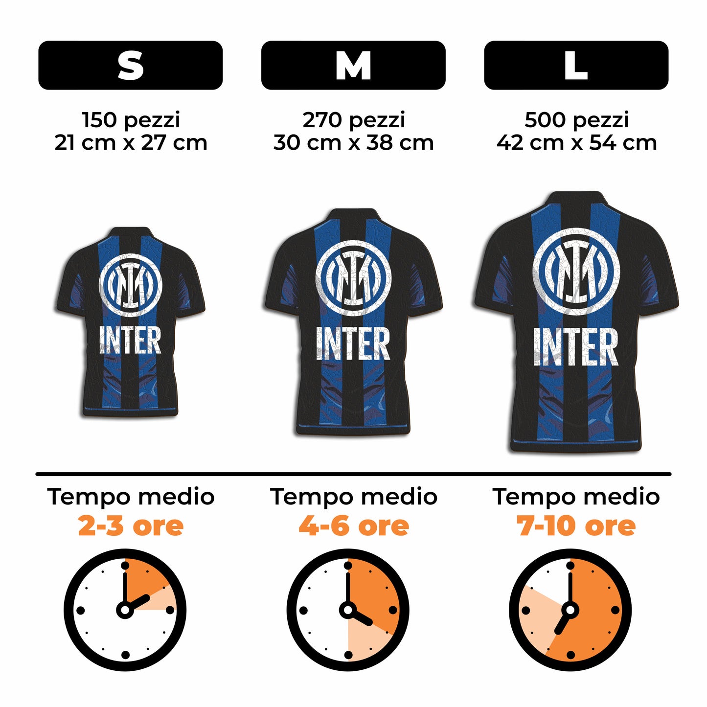 Maglia Inter® - Puzzle di Legno