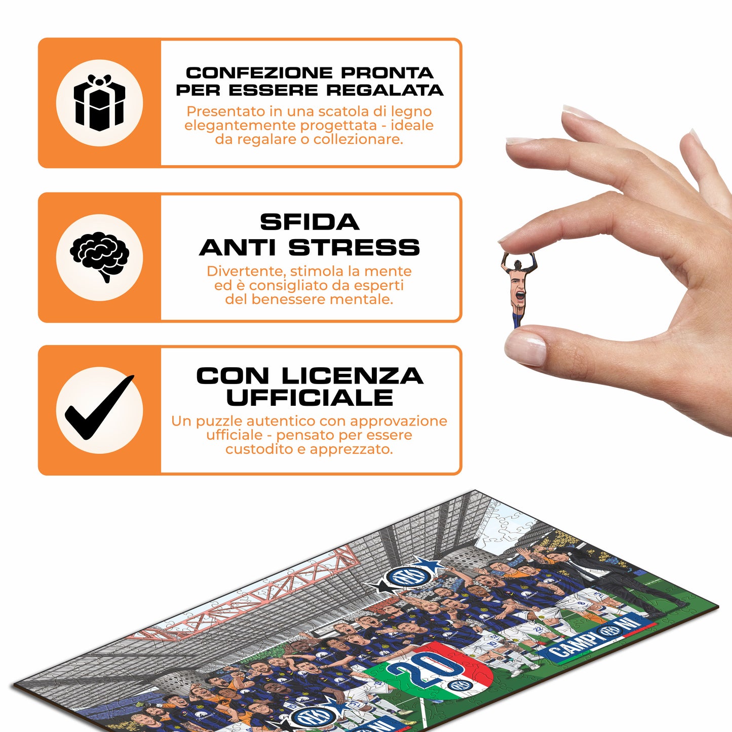 20° Scudetto Inter® - Puzzle di Legno