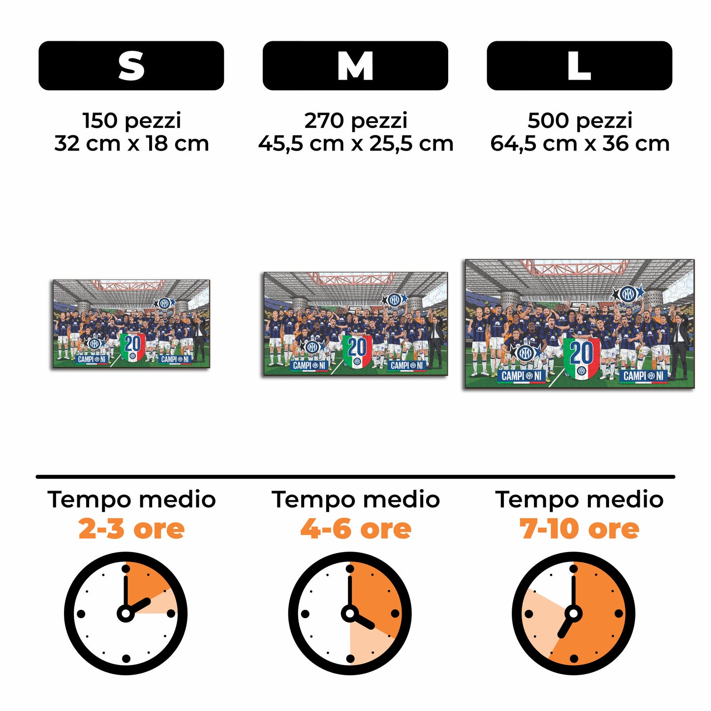 20° Scudetto Inter® - Puzzle di Legno