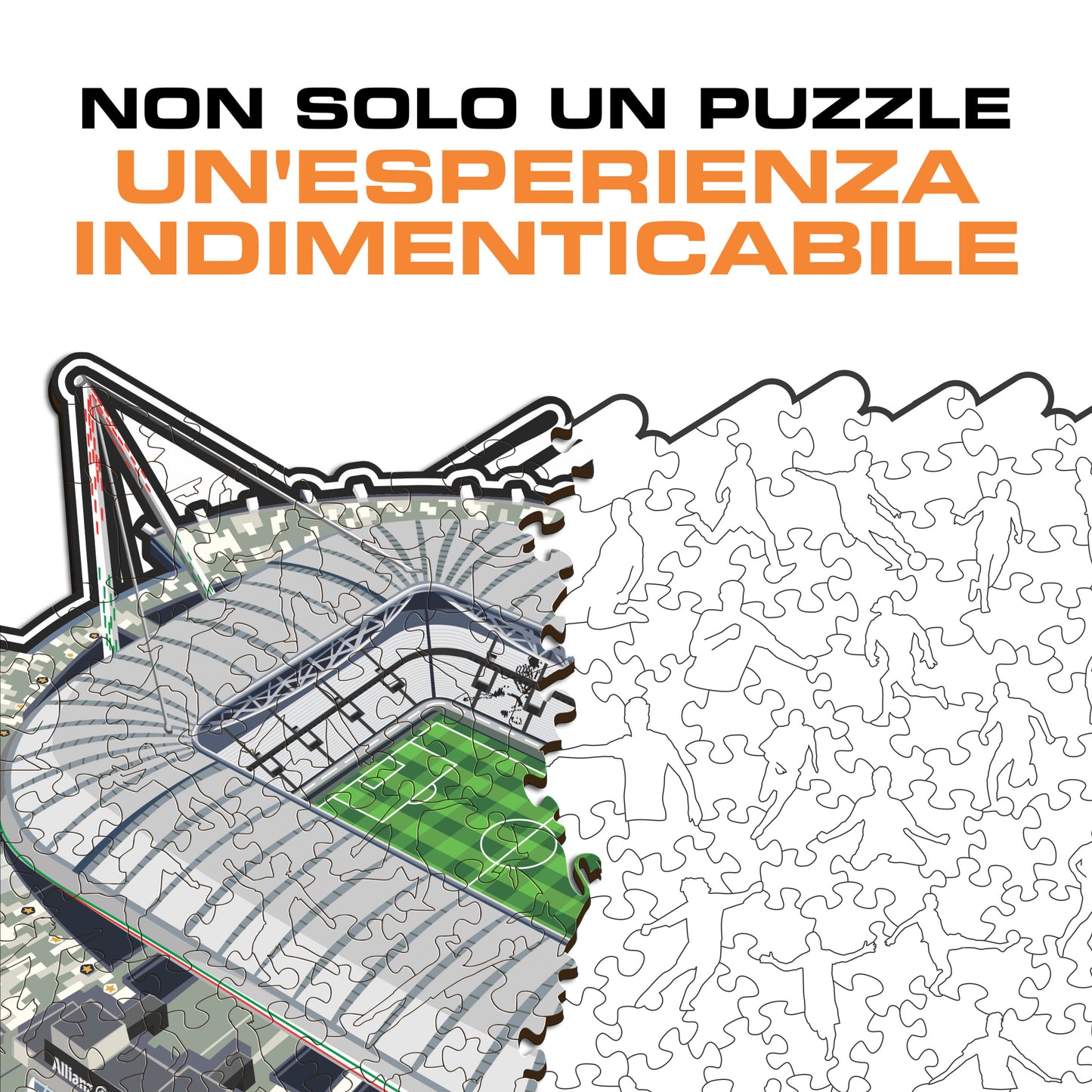 Juventus Allianz Stadium® - Puzzle di Legno