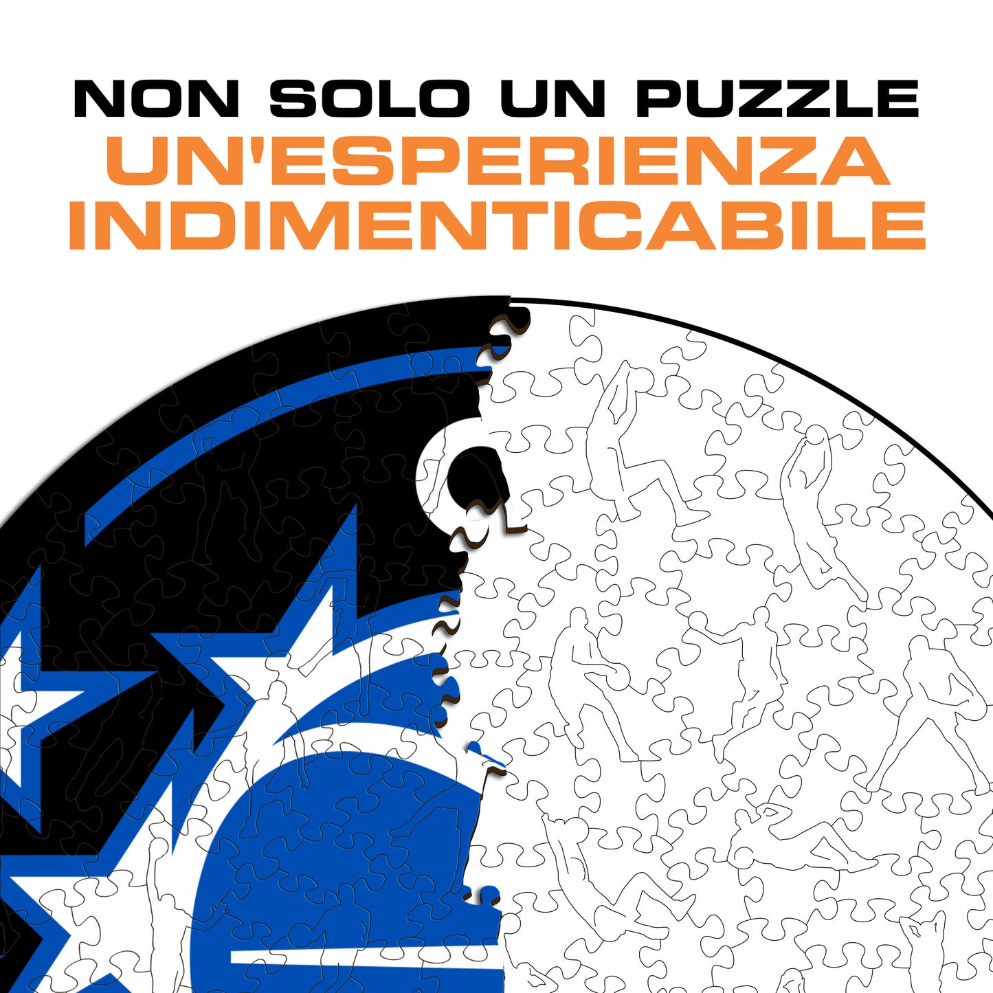 Orlando Magic™ Logo - Puzzle di Legno