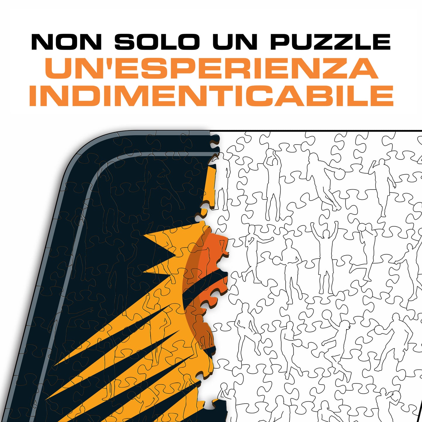 Phoenix Suns™ Logo - Puzzle di Legno