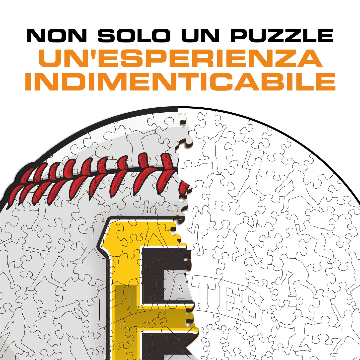 Pittsburgh Pirates™ Palla - Puzzle di Legno