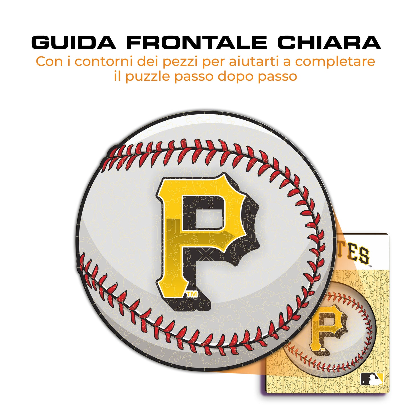 Pittsburgh Pirates™ Palla - Puzzle di Legno