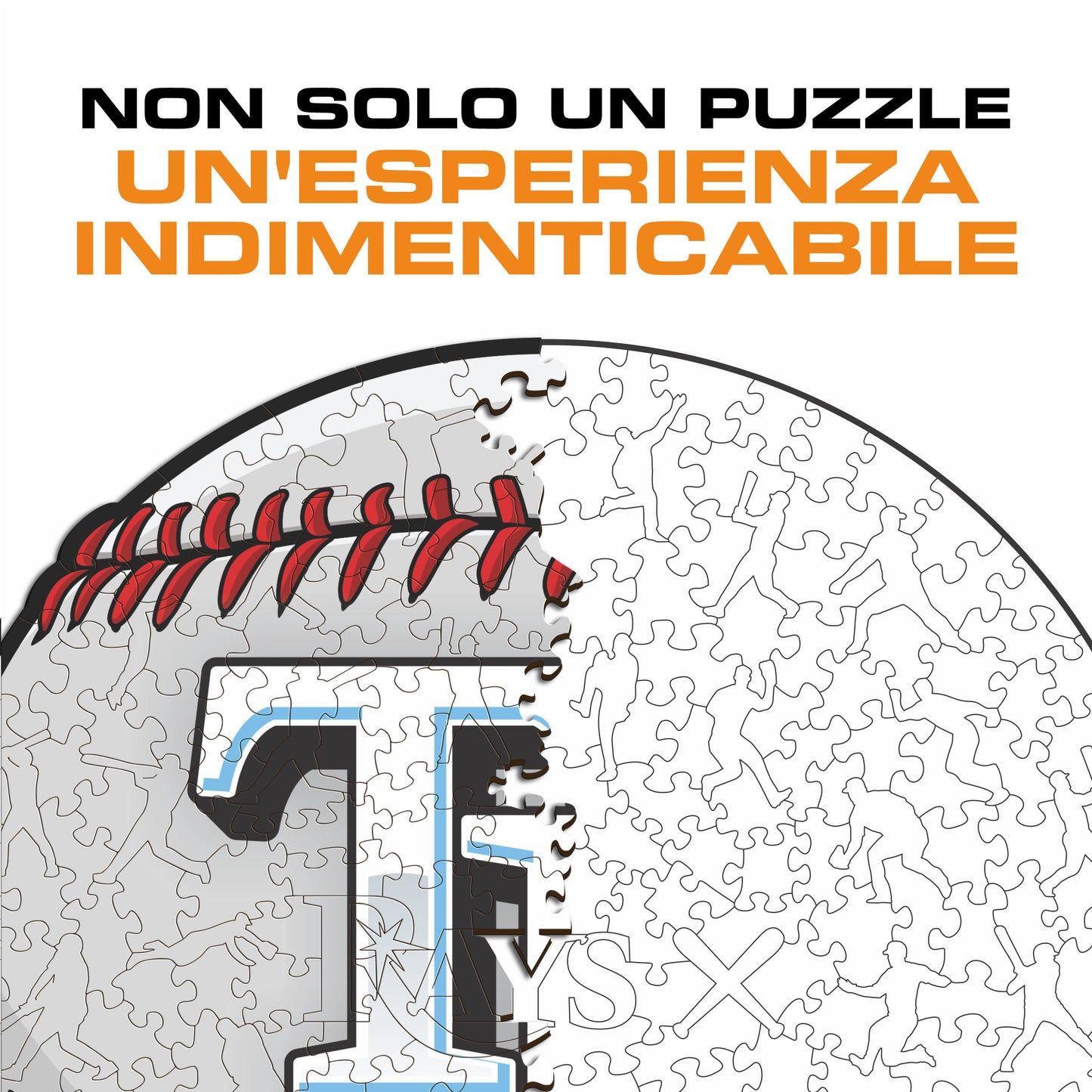 Tampa Bay Rays™ Palla - Puzzle di Legno