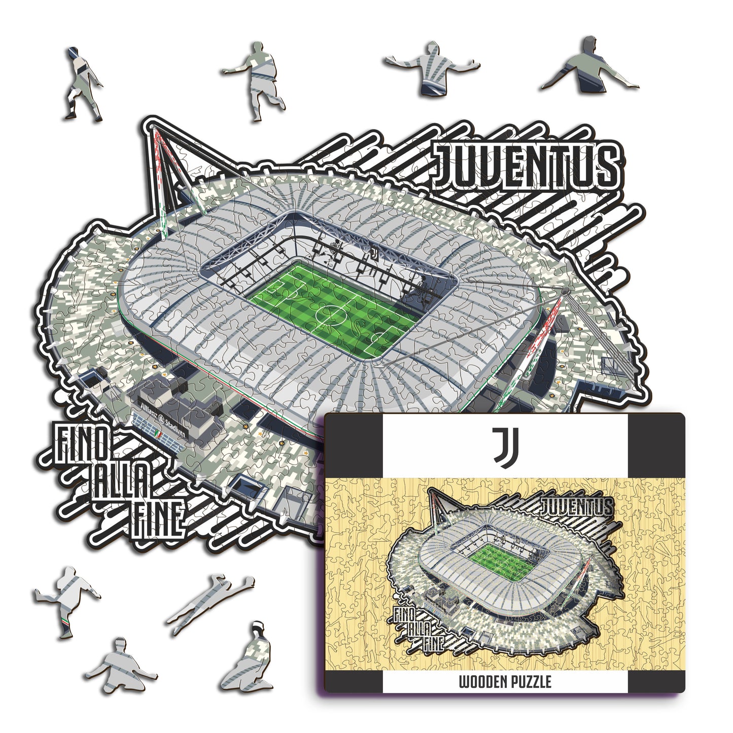 Juventus Allianz Stadium® - Puzzle di Legno