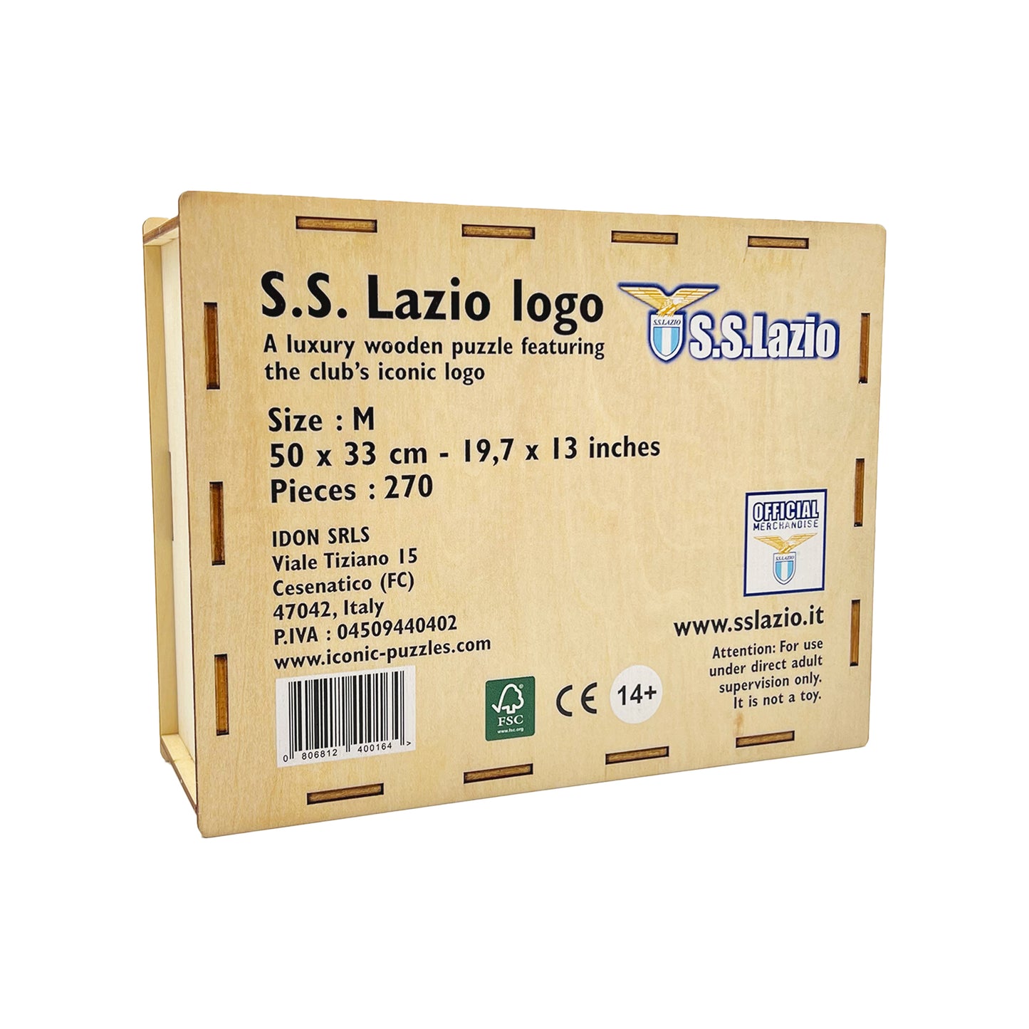 Logo Lazio® - Puzzle di Legno