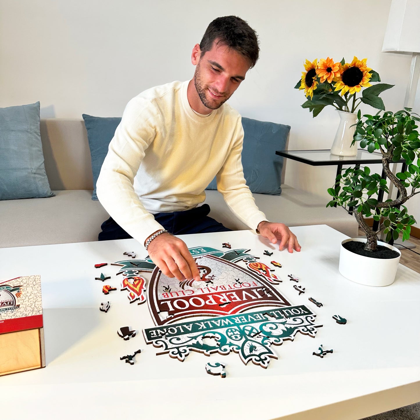 Logo Liverpool® - Puzzle di Legno