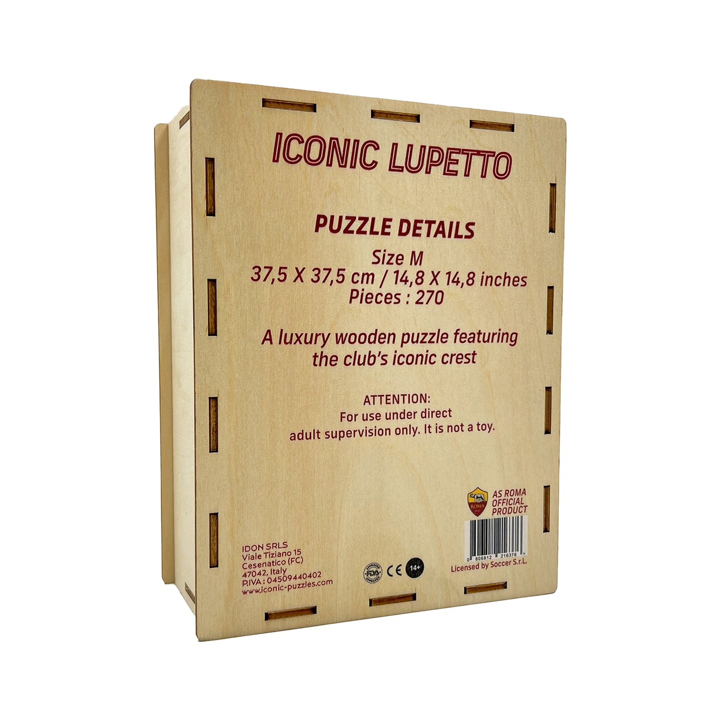 Logo Lupetto Roma® - Puzzle di Legno