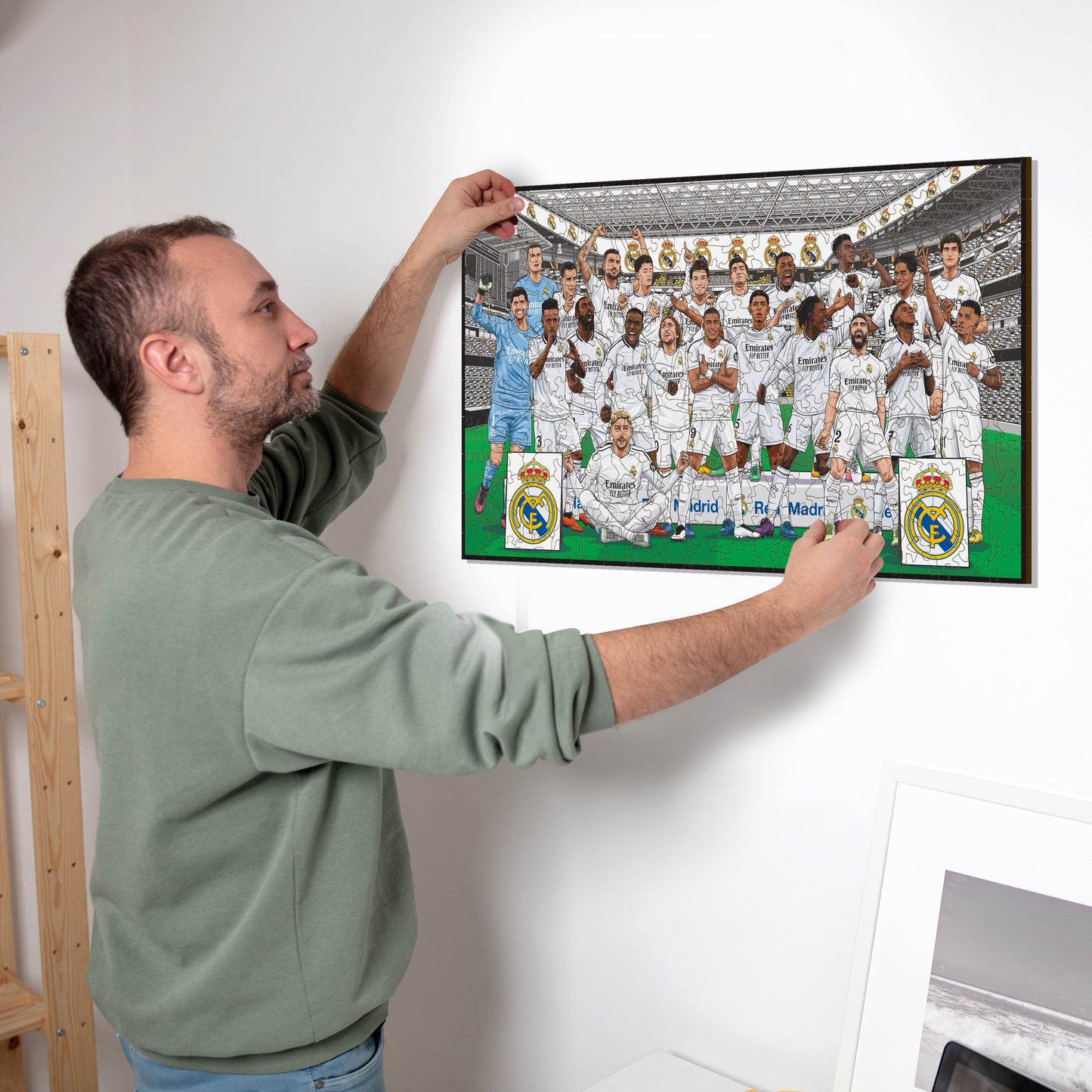 Squadra Real Madrid® - Puzzle di Legno