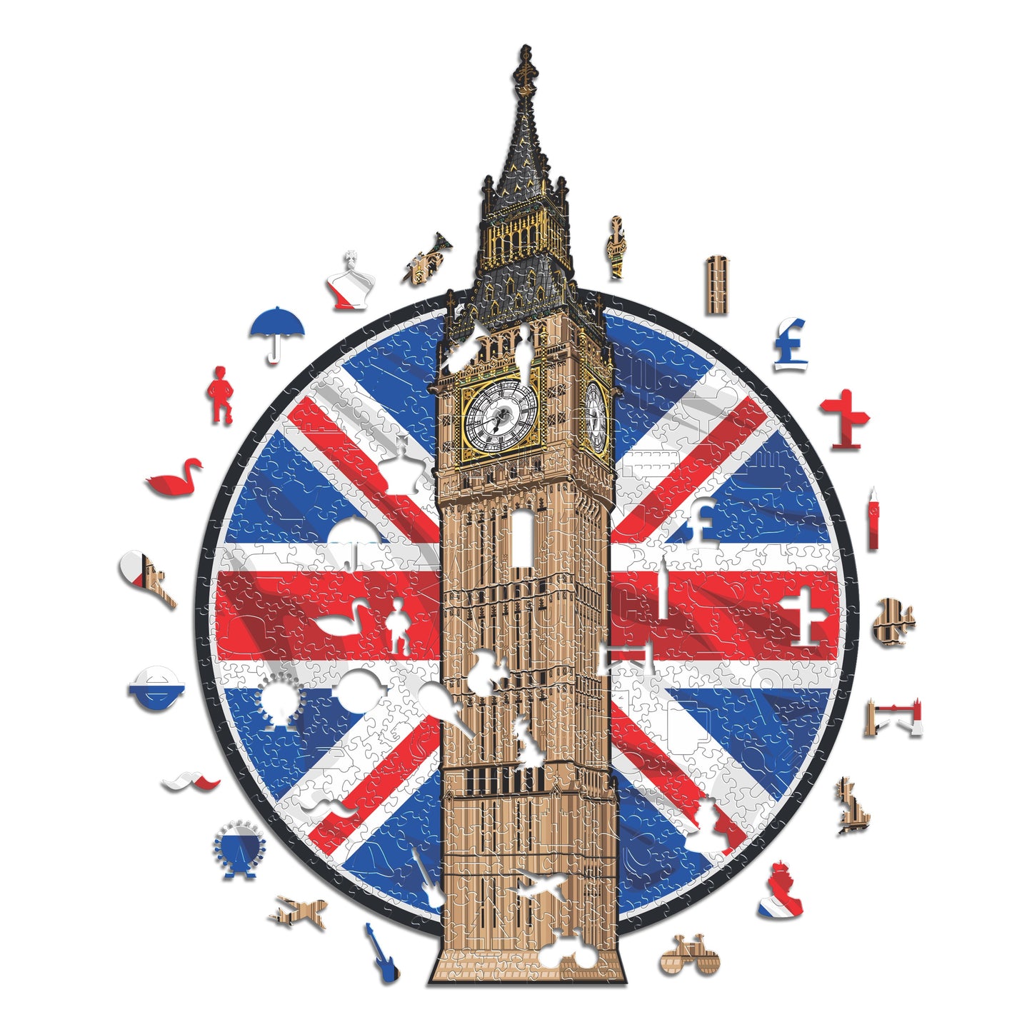 Big Ben - Puzzle di Legno