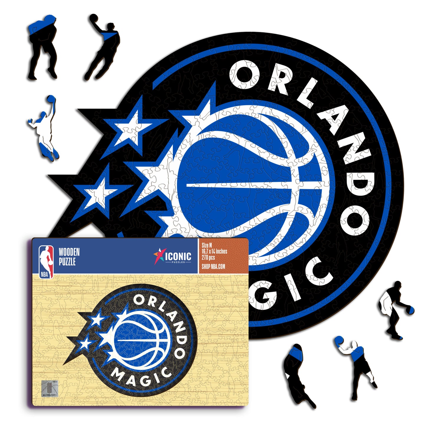 Orlando Magic™ Logo - Puzzle di Legno