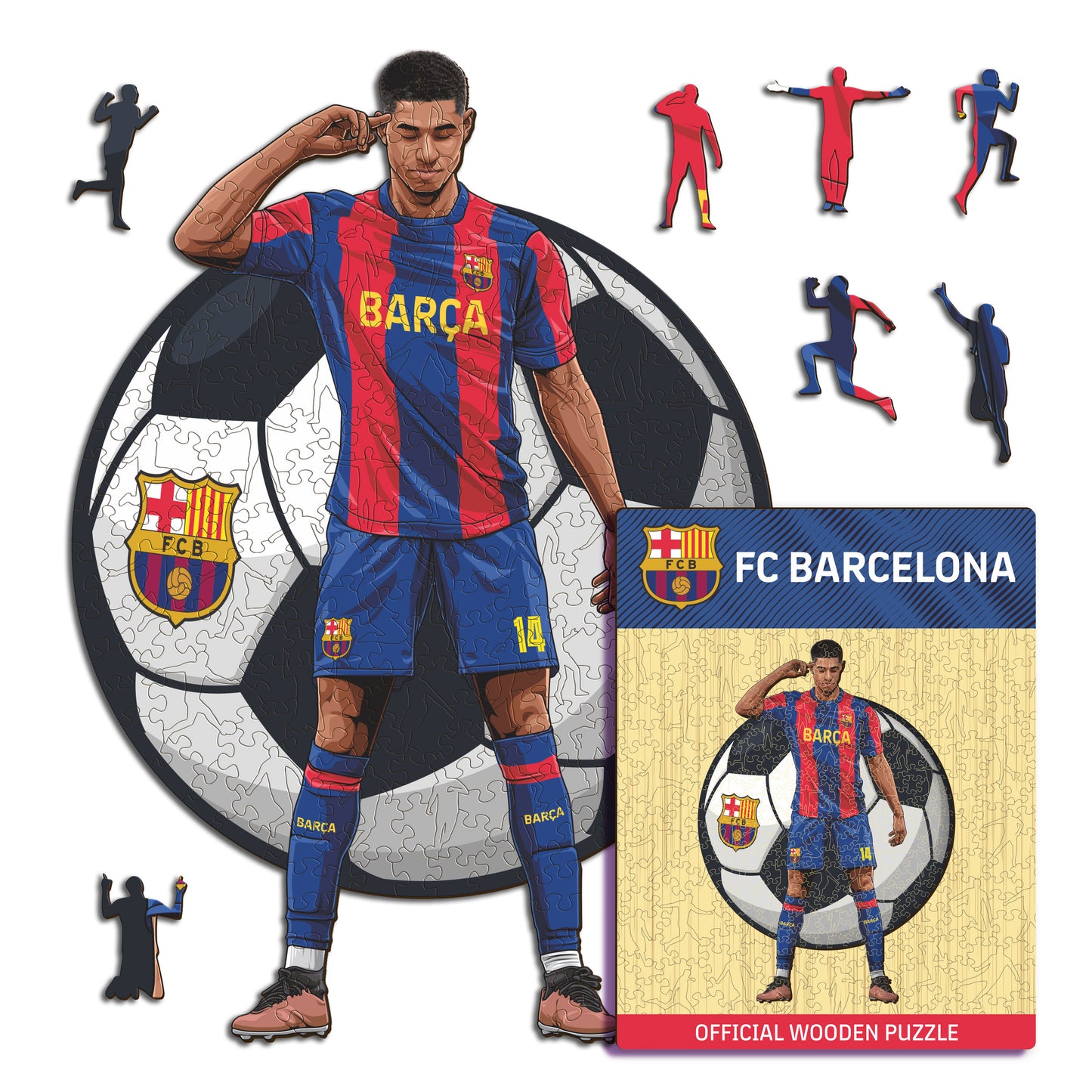 Marcus Rashford - Puzzle di Legno