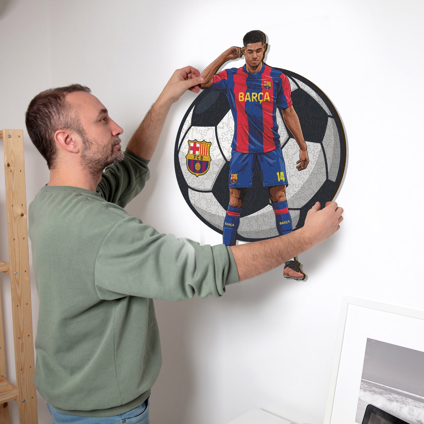 Marcus Rashford - Puzzle di Legno