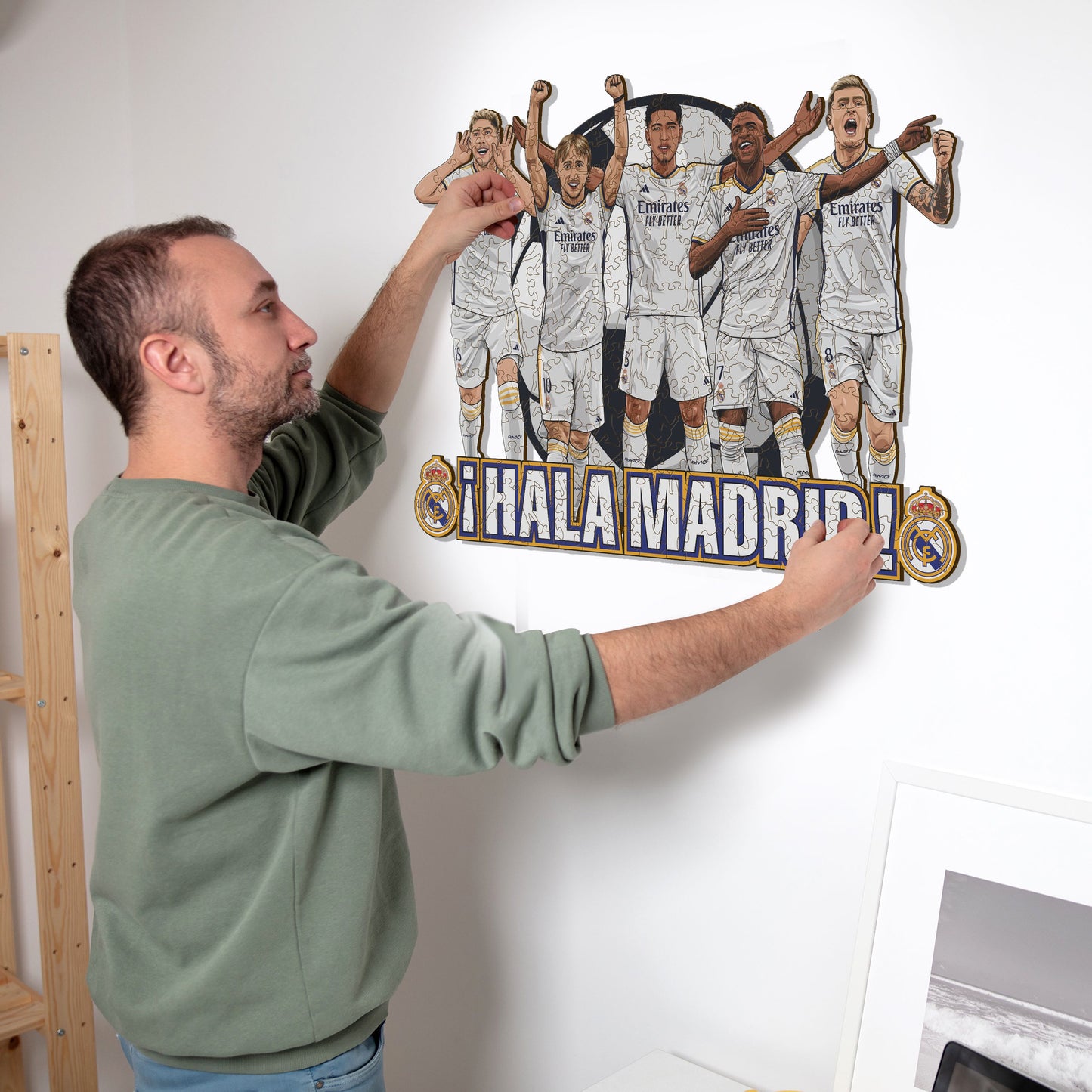 5 Players Real Madrid® - Puzzle di Legno