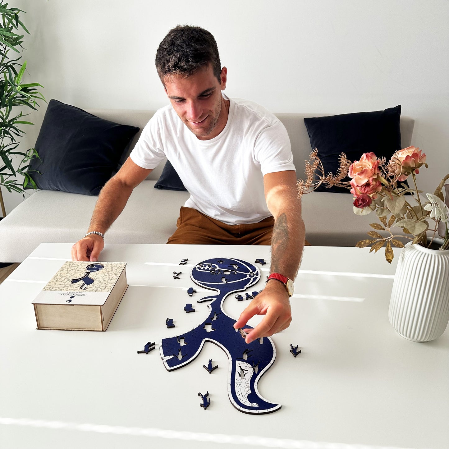 Logo Tottenham Hotspur® - Puzzle di Legno