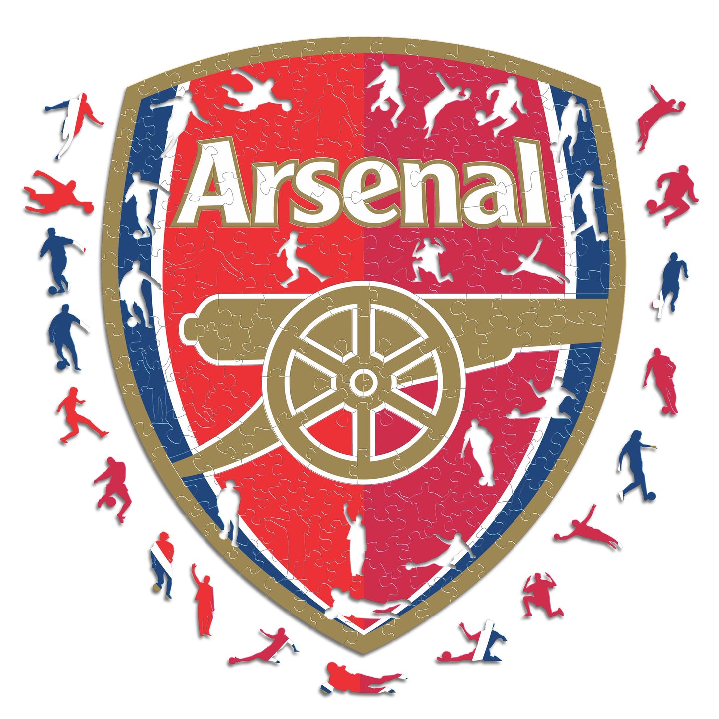 Logo Arsenal® - Puzzle di Legno