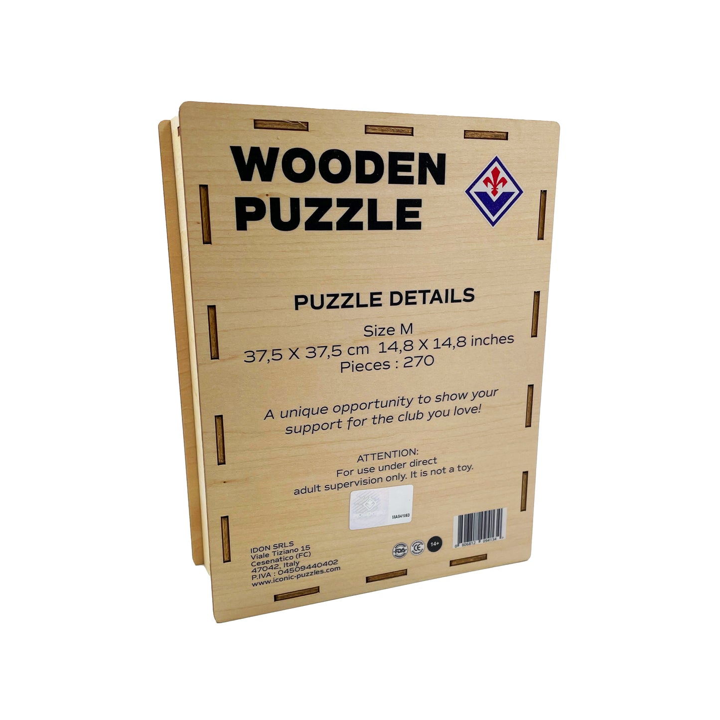 Logo ACF Fiorentina® - Puzzle di Legno