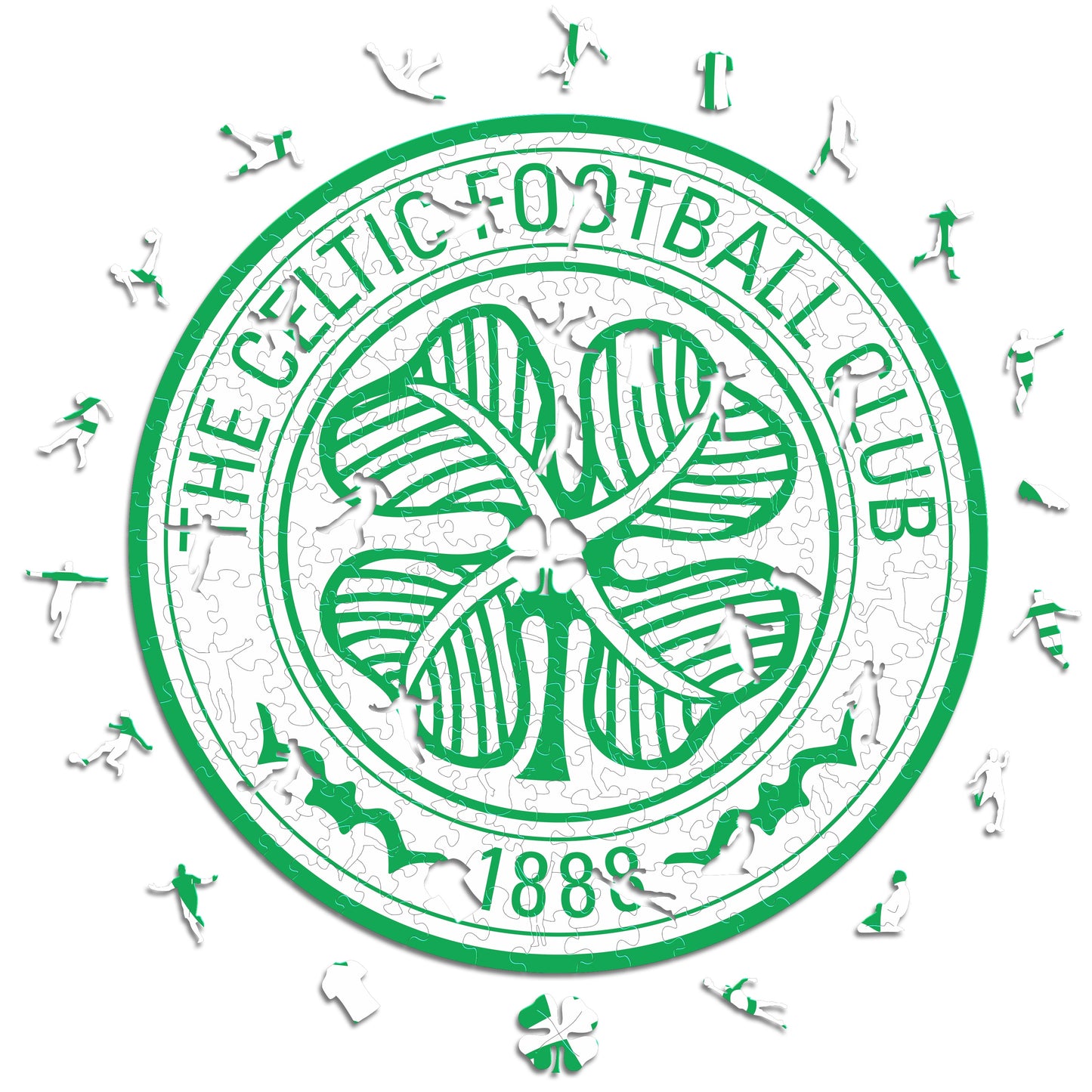 Logo Celtic FC® - Puzzle di Legno