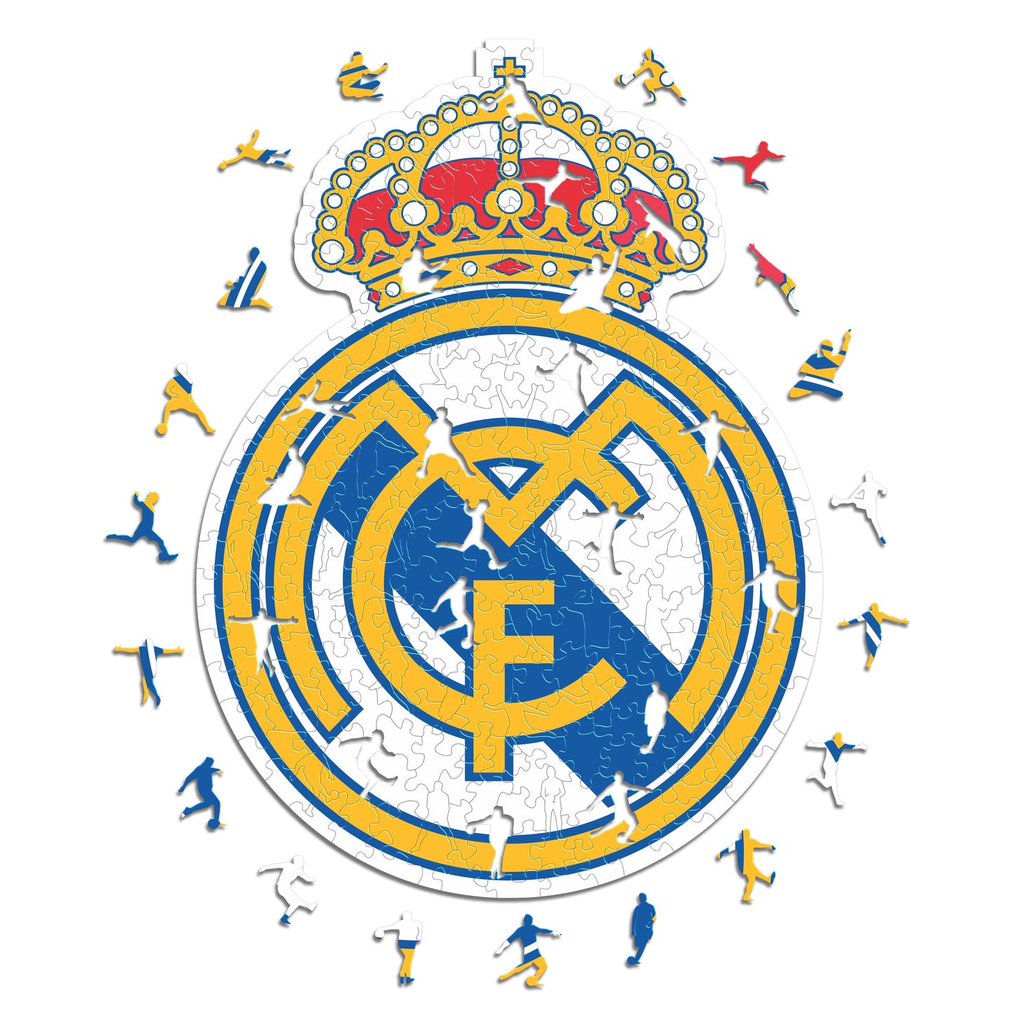 Logo Real Madrid® - Puzzle di Legno